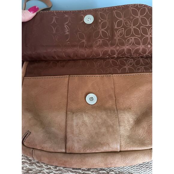 Fossil Leather Crossbody Bag Purse Pocketbook Y2K - Picture 6 of 7